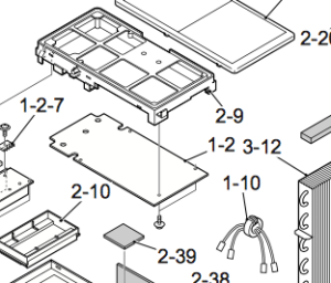 Printplaat/controllerkaart utedel Nordic Inverter 09 FR-N