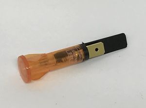 Indicator light, round, orange with pins to EL0 20