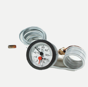 Hydrothermometer 0-4 bar, 0-120°C