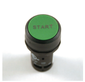 Push button green START