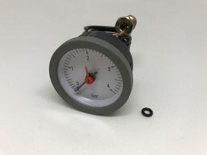 042. Pressure gauge 0-4bar Grey