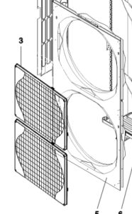 Ventilatorgrill voor IVT ODU 10-12