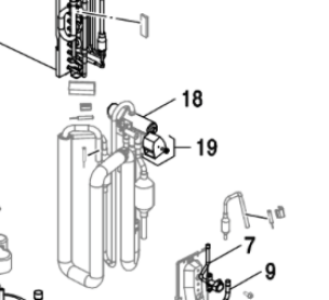 018C. 4-way valve to Nordic Inverter &amp; Bosch Compress 5000/7000