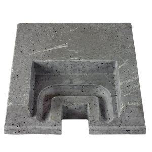 Ceramics grate, rear V-35