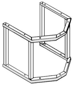 Vloerstandaard 60 Liter E / 60-110 Liter R